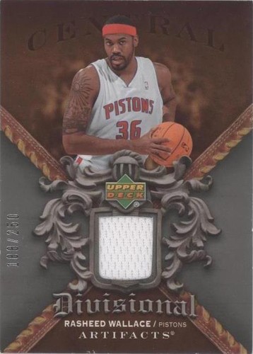 2007-08 Upper Deck Artifacts - Rasheed Wallace #DA-RW