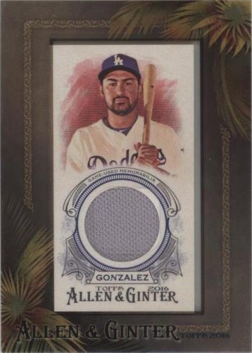 2016 Topps Allen & Ginter - Adrian Gonzalez #AGR-AG