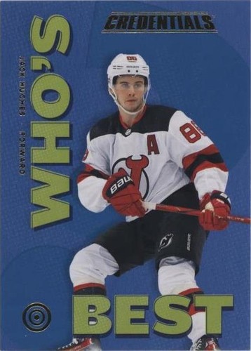 2023-24 Upper Deck Credentials - Jack Hughes #WB-JH