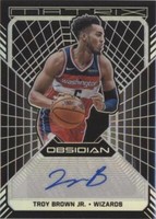 2018-19 Panini Obsidian - Troy Brown Jr. #MA-TBJ