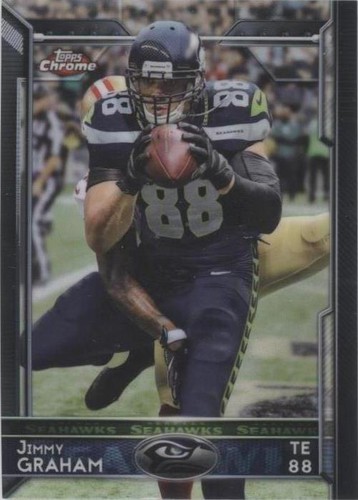 2015 Topps Chrome Jimmy Graham #25