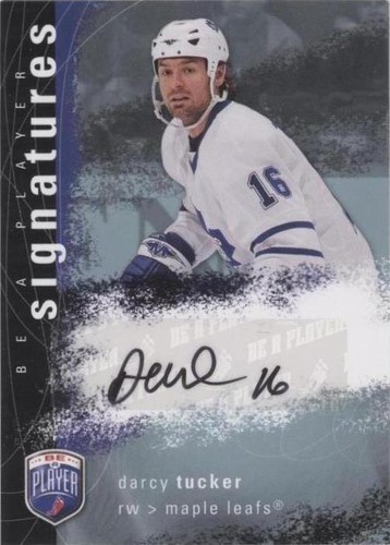 2007-08 Upper Deck Be a Player - Darcy Tucker #S-DT