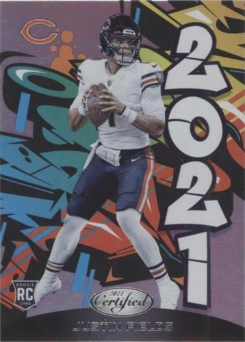 2021 Panini Certified Justin Fields #2021-19