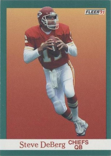 1991 Fleer Steve DeBerg #89
