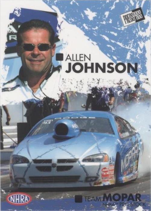 2005 Press Pass NHRA - Allen Johnson #34