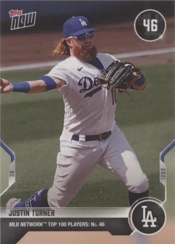 2021 Topps Now MLB Network Top 100 Players - Justin Turner #T-46
