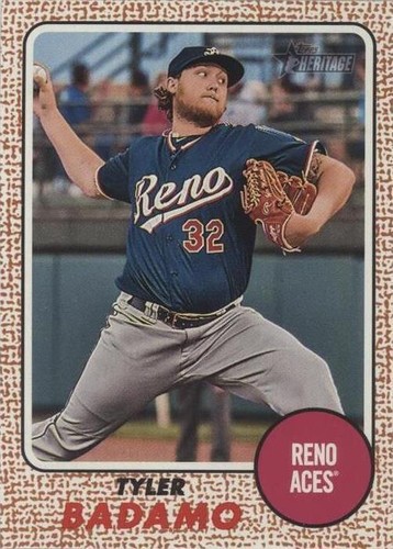 2017 Topps Heritage Minor League Edition - Tyler Badamo #38