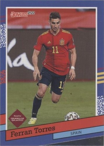 2021-22 Panini Donruss Road to Qatar Ferran Torres #12