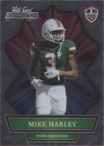 2021 Wild Card Alumination NIL Collegiate Edition Mike Harley Jr. #ANBC-60