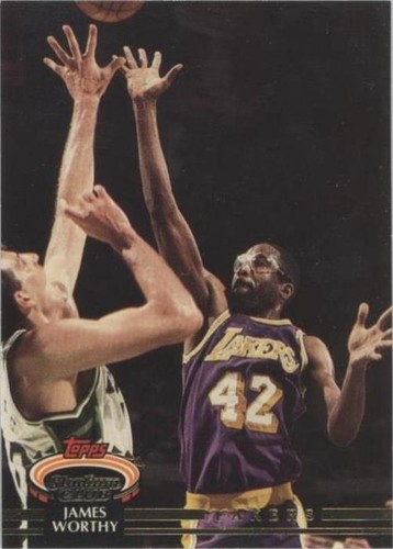 1992-93 Topps Stadium Club - James Worthy #327