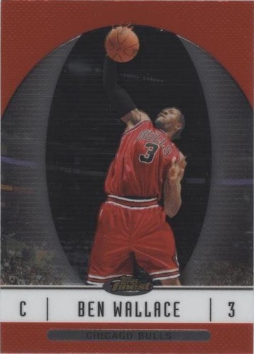 2006-07 Topps Finest - Ben Wallace #2