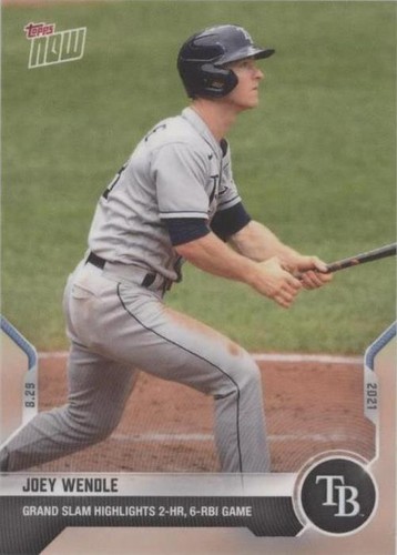 2021 Topps Now - Joey Wendle #729
