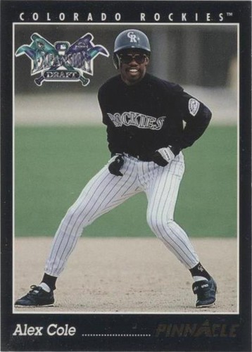 1993 Pinnacle - Alex Cole #556