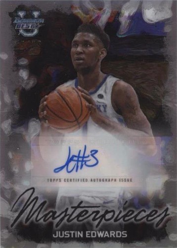 2023-24 Bowman University Best - Justin Edwards #BMA-JE