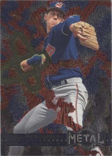 1996 Fleer Metal Universe - Orel Hershiser #45