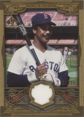 2006 SP Legendary Cuts - Jim Rice #LM-JR