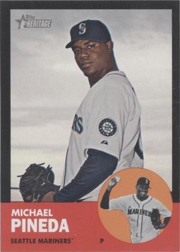 2012 Topps Heritage - Michael Pineda #HP91