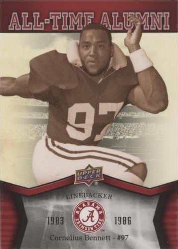 2012 Upper Deck University of Alabama Cornelius Bennett #ATA-CB