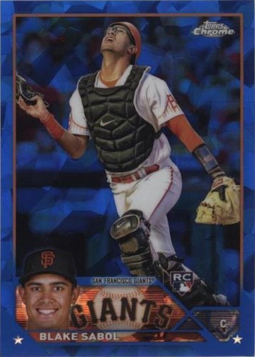 2023 Topps Chrome Update Series Sapphire Edition - Blake Sabol #USCS201