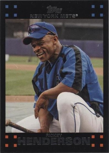 2007 Topps New York Mets Gift Set - Rickey Henderson #NYM31