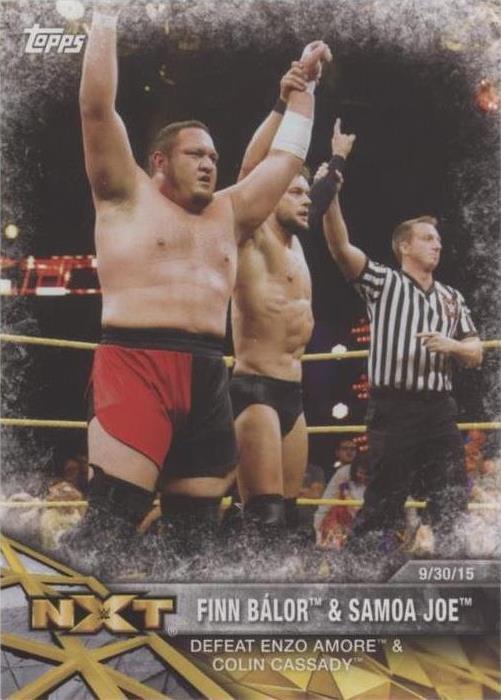 2017 Topps WWE NXT - Finn Balor Samoa Joe #4