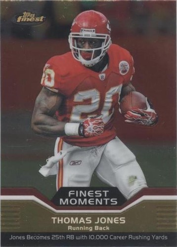 2011 Topps Finest Thomas Jones #FM-TJ