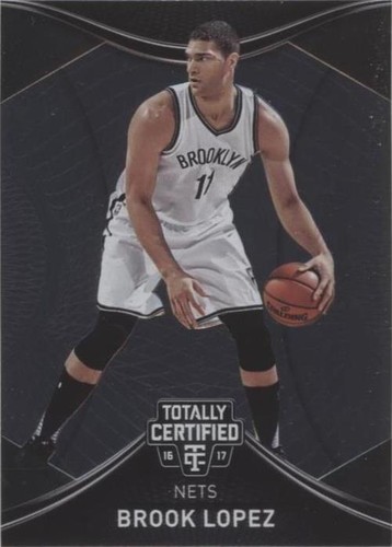 2016-17 Panini Totally Certified - Brook Lopez #46