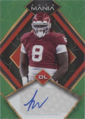 2022 Wild Card Auto Mania Perrion Winfrey #AM-D34