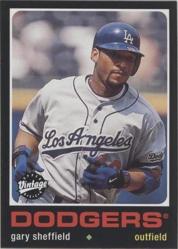 2002 Upper Deck Vintage - Gary Sheffield #181