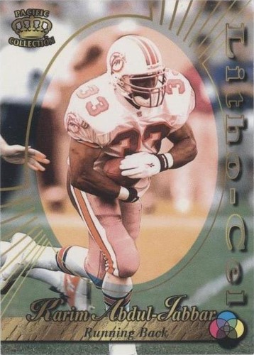 1996 Pacific Litho-Cel Karim Abdul-Jabbar #LITHO-55
