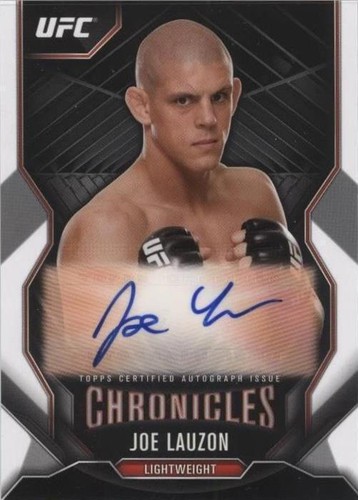 2015 Topps UFC Chronicles - Joe Lauzon #CA-JL
