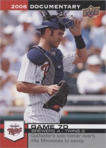 2008 Upper Deck Documentary - Joe Mauer #1970