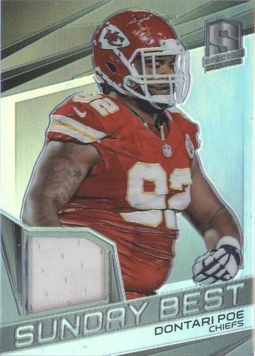 2015 Panini Spectra Dontari Poe #SB-DP