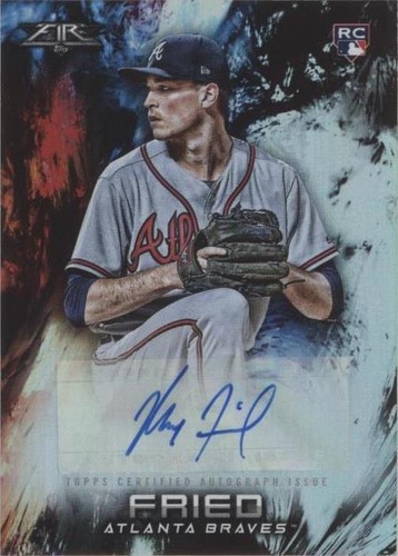 2018 Topps Fire - Max Fried #FA-MF