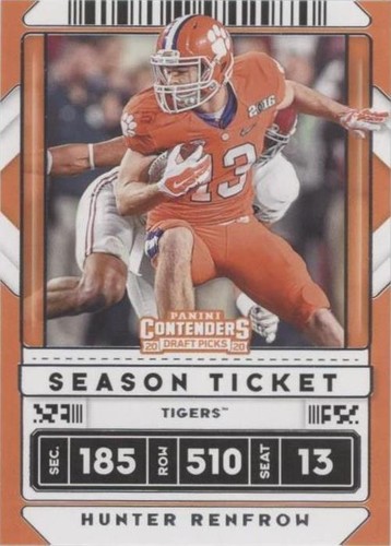 2020 Panini Contenders Draft Picks Hunter Renfrow #42
