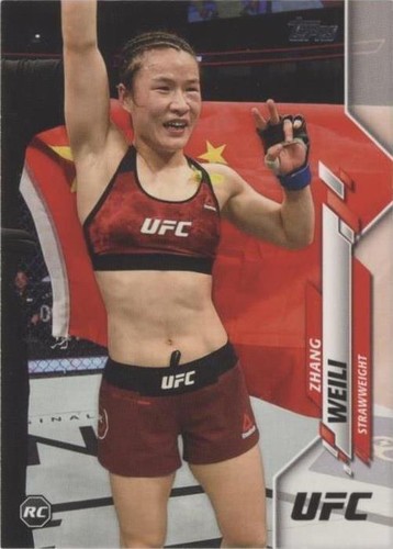 2020 Topps UFC - Zhang Weili #87