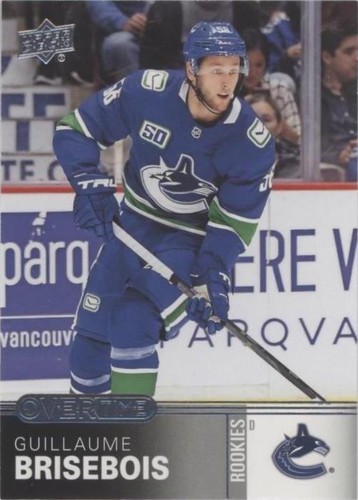 2019-20 Upper Deck Overtime - Guillaume Brisebois #178