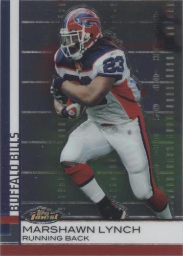 2009 Topps Finest Marshawn Lynch #40