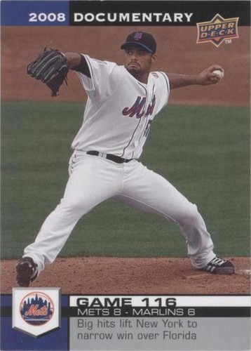 2008 Upper Deck Documentary - Johan Santana #3502