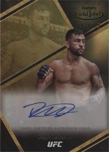 2024 Topps Gold Label UFC - Pedro Munhoz #AUA-PMZ