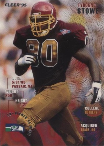 1995 Fleer Tyronne Stowe #393
