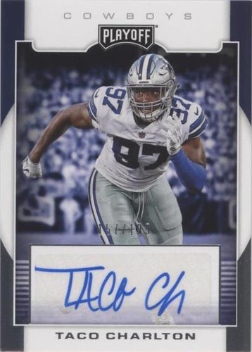 2017 Panini Playoff Taco Charlton #RS-TA