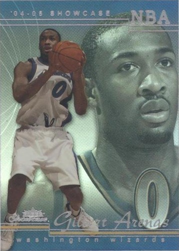 2004-05 Fleer Showcase - Gilbert Arenas #22