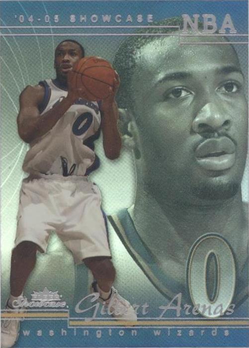 2004-05 Fleer Showcase - Gilbert Arenas #22