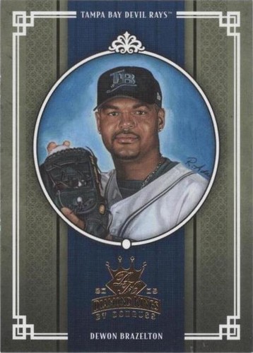 2005 Donruss Diamond Kings - Dewon Brazelton #224