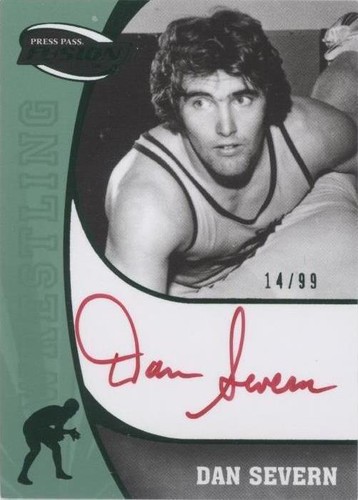 2009 Press Pass Fusion - Dan Severn #SS-DS