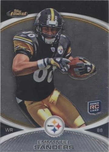 2010 Topps Finest Emmanuel Sanders #24