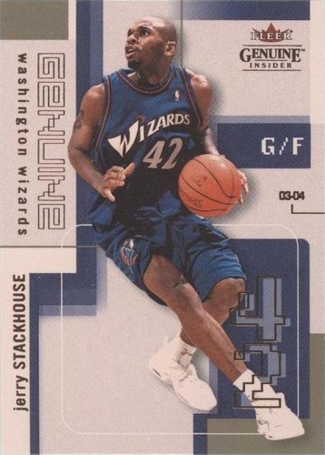 2003-04 Fleer Genuine Insider - Jerry Stackhouse #75