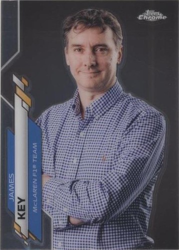 2020 Topps Chrome Formula 1 - James Key #89