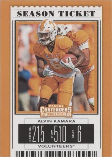 2019 Panini Contenders Draft Picks Alvin Kamara #5